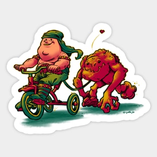 Rancor & His Boy Sticker